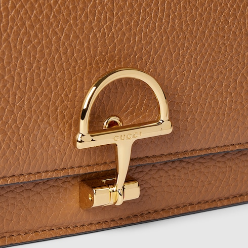 Gucci半马衔扣链带钱包