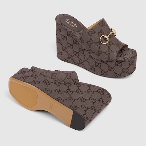 Sandalo donna con zeppa e Morsetto