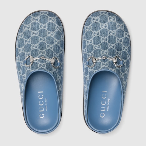 女士饰马衔扣穆勒鞋