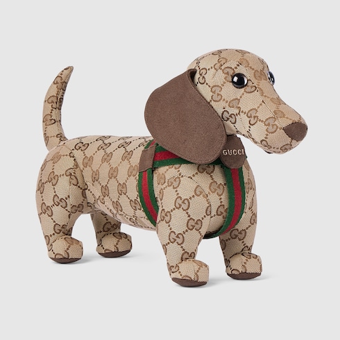 GG stuffed dog