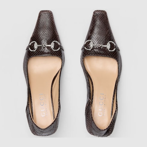 Zapato de salón Vittoria de pitón para mujer