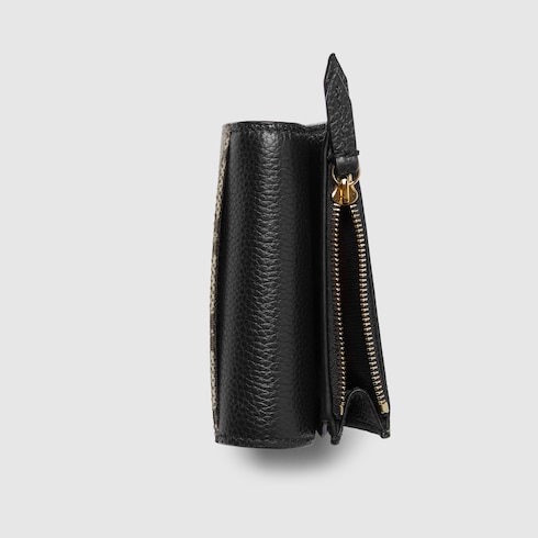 Cartera mediana bicolor GG Marmont