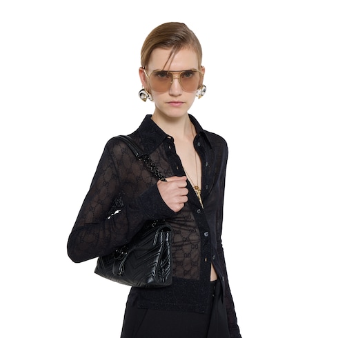 Kleine GG Marmont Schultertasche