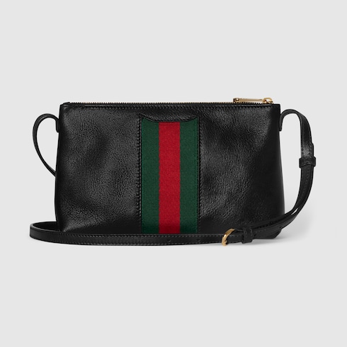 Sac à épaule Gucci Horsebit Web petite taille