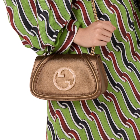 Bolso de hombro Gucci Blondie cristal pequeño