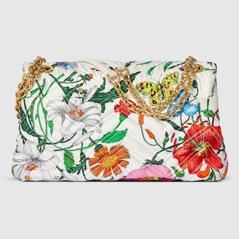 Mittelgroße GG Marmont Schultertasche