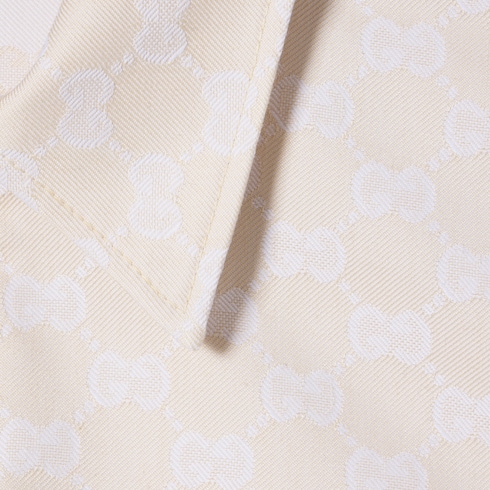 T-shirt in gabardina di cotone GG