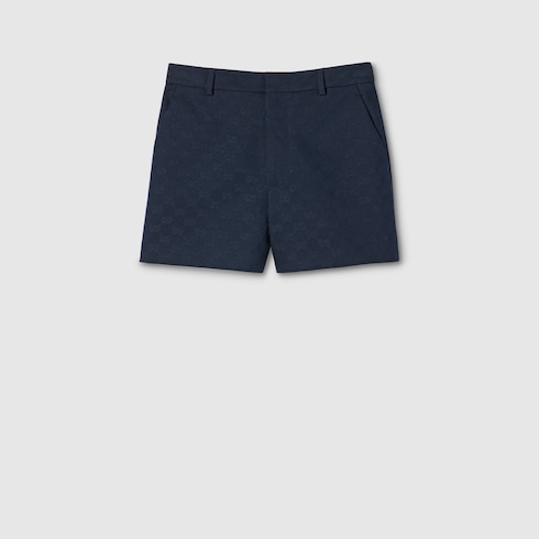 GG cotton gabardine shorts