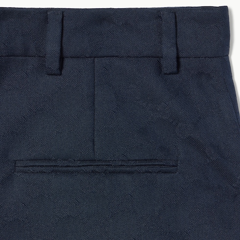 GG cotton gabardine shorts