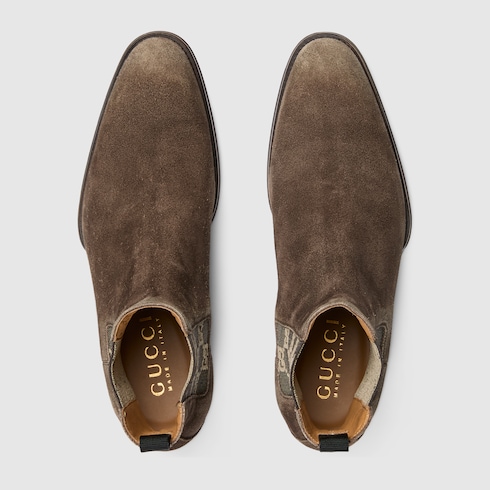 Herrenstiefelette mit Distressed-Effekt