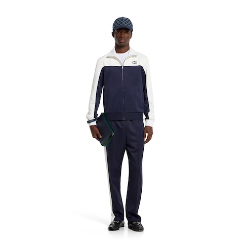 Pouch con finiture verdi misura piccola