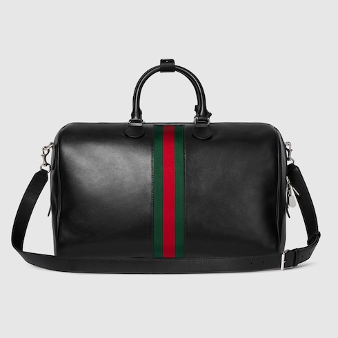 Web Trademark medium duffle bag