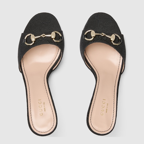 여성 홀스빗 슬라이드 샌들