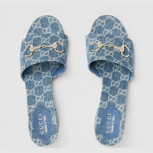 ホースビット付き ウィメンズ スライドサンダル