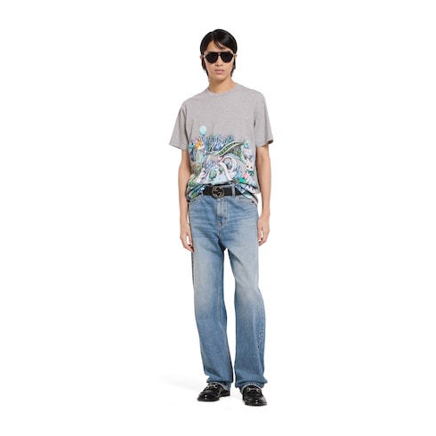 Yuko Higuchi cotton jersey T-shirt