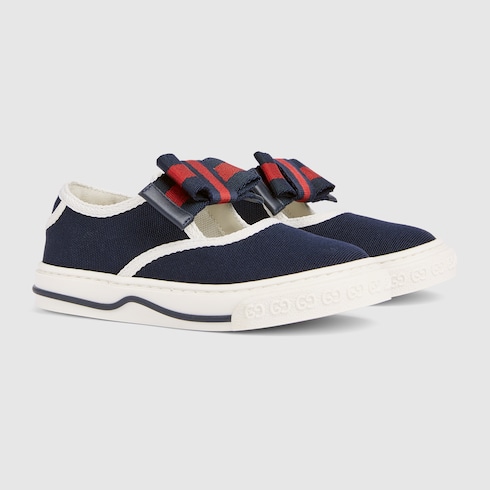 Sneaker bimbo piccolo con Web