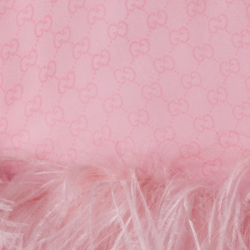Vestido de chifón de seda con estampado