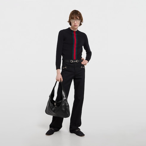 Gucci Jackie 1961系列大号斜挎包