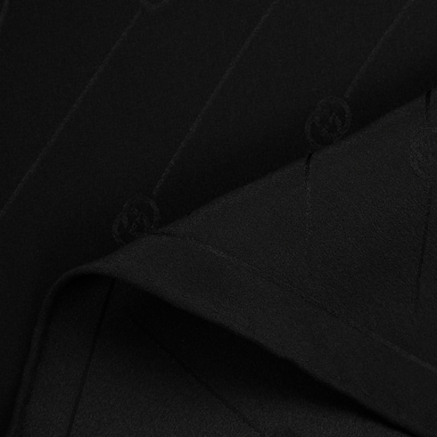 Foulard a rombo in seta con catena Incrocio GG