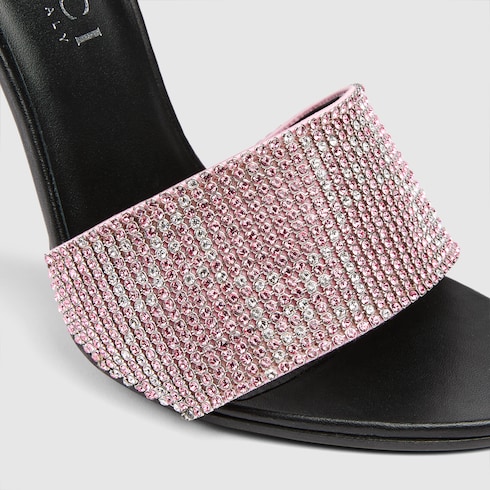 Mules Bombshell avec cristaux pour femme