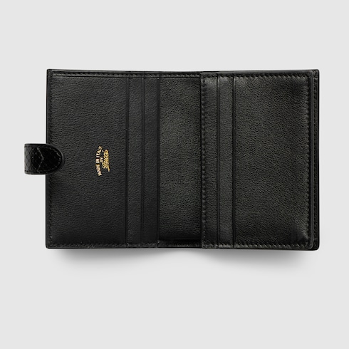 Gucci Jackie anaconda medium wallet