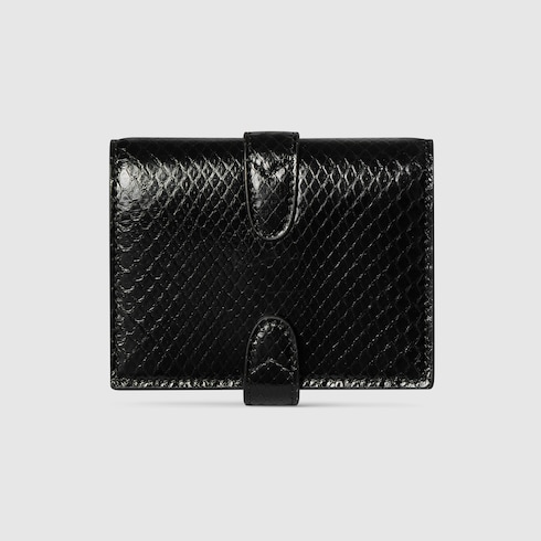 Gucci Jackie anaconda medium wallet