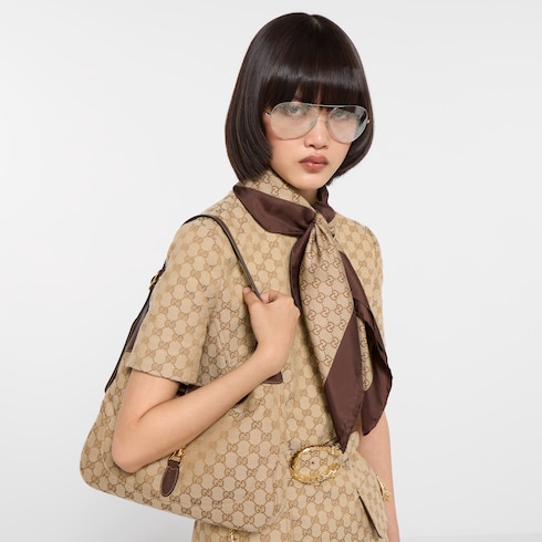 Printed silk twill carré