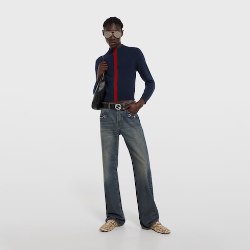 Men's Ragazzo python loafer