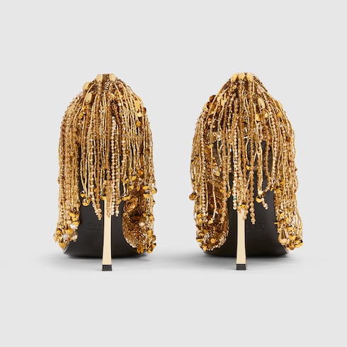 Women's embroidered Bombshell pump