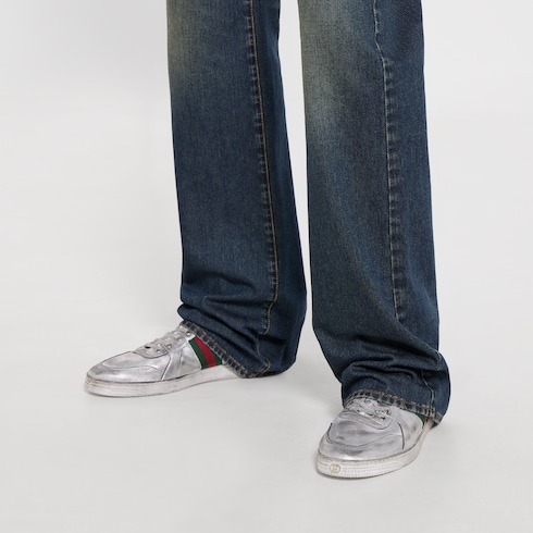 Stretch High-Top-Herrensneaker