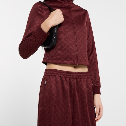 GG jersey jacquard leisure pants