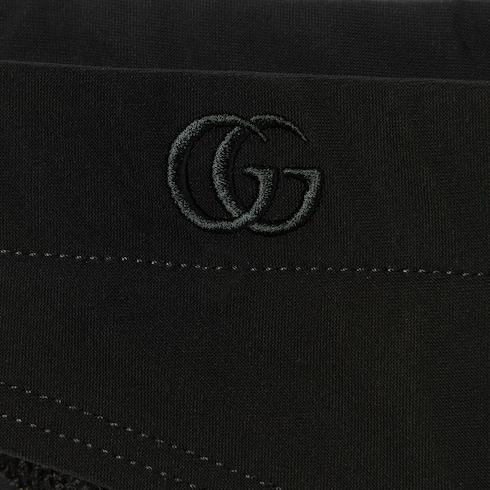 Sparkling jersey bikini with embroidery