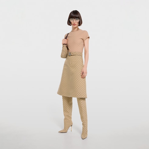 T-Shirt aus GG Jersey-Jacquard