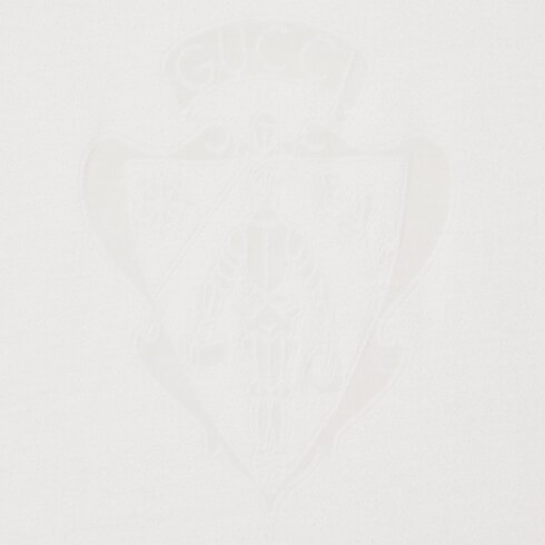 T-Shirt aus Baumwolljersey mit Gucci Wappen 