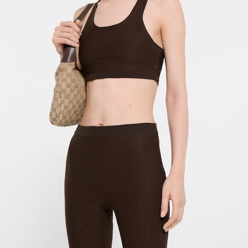 GG jersey jacquard leggings