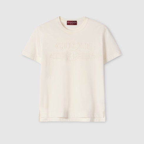 Camiseta de punto de algodón de peso medio