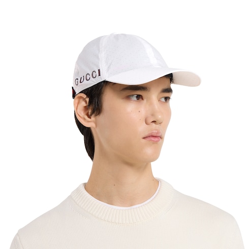 Casquette en coton avec imprimé