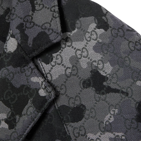 GG marbled cotton jacquard jacket