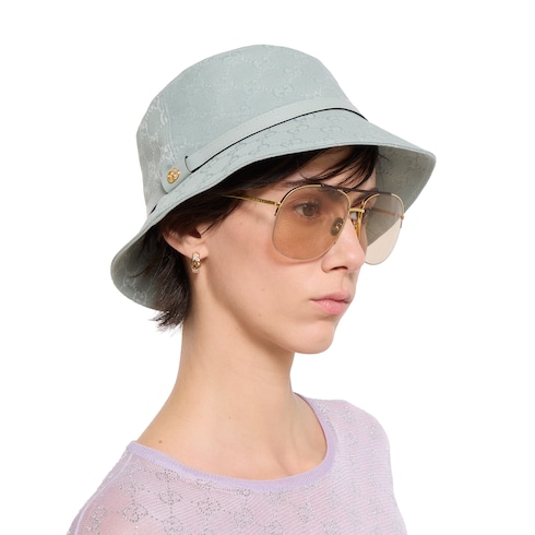 GG canvas bucket hat