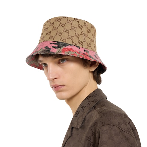 GG canvas bucket hat