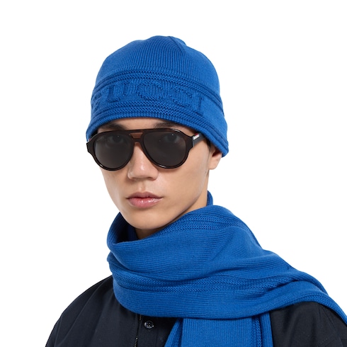 GUCCI ロゴ入り ウールニット ハット