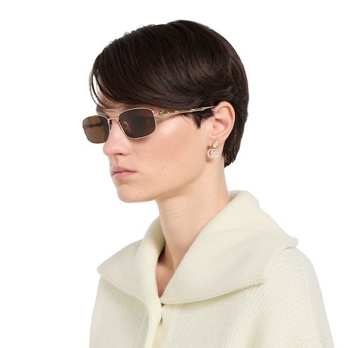 Square frame sunglasses