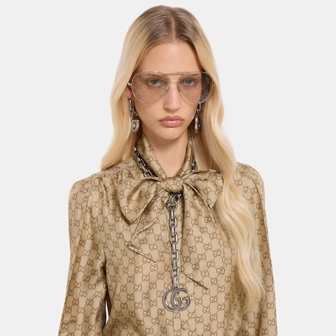 Collier chaîne avec pendentif GG Marmont