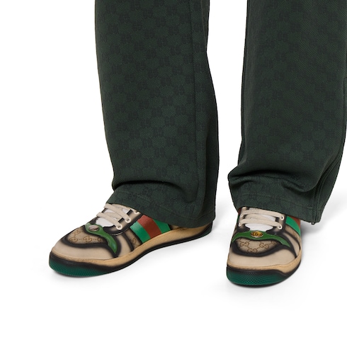 Sneaker Screener uomo con serigrafia