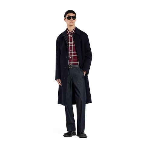 Botte pour homme avec logo ton sur ton