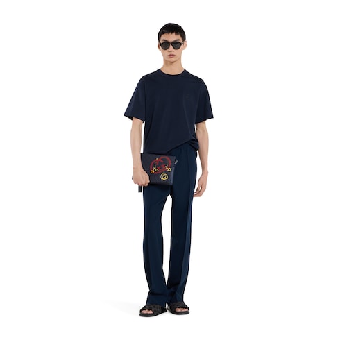 GG medium pouch with print