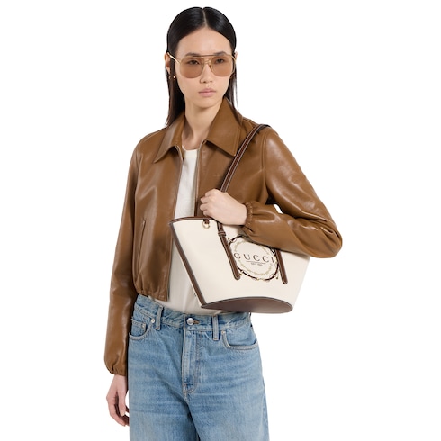 Small tote bag with print