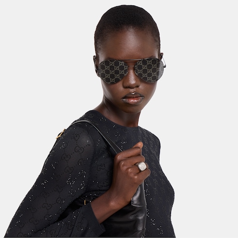 Anello sigillo stemma Gucci