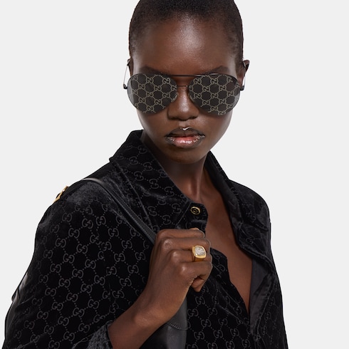 Gucci Crest系列印章戒指