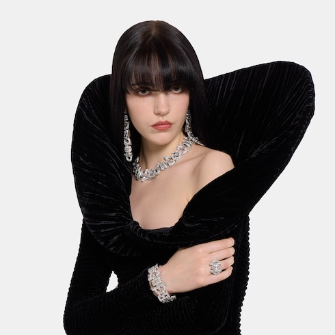 Bracciale Gucci Staffa con cristalli